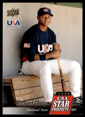 Upper Deck Signature Stars 2009 EE. UU. Star Prospects Michael Choice EE. UU. #EE. UU.-24 Foto 1 de 2