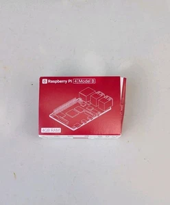 Raspberry Pi 4 4GB Model B Quad-core Cortex-A72 64-bit - Afbeelding 1 van 7