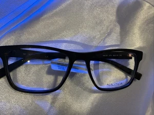 NEU Nautica Brille Brillengestell N8131 206 56-19-140 dunkel Schildpatt 145 $ mit Etui - Bild 1 von 2