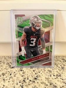 Panini Spectra 2024 Jessie Bates III Prizm Neon Green Die-Cut /30 # No.14 - Bild 1 von 2