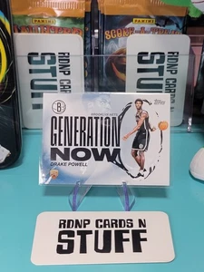 2025-26 Topps Basketball Generation Now Drake Powell #GN-22 - Bild 1 von 2