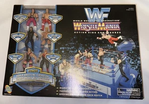 WWF~World Wrestling Federation~ Wrestlemania~ Action Ring And Figures~ Mini~*NEW - Picture 1 of 24