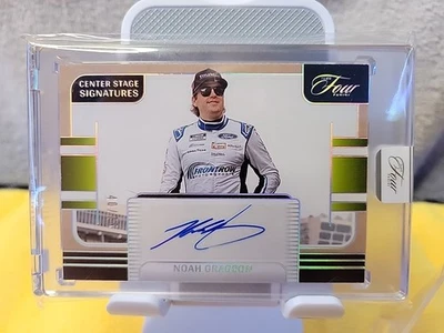 2025 Panini Turn Four #CSS-NGS Noah Gragson Center Stage Signatures/75 - Image 1 of 3