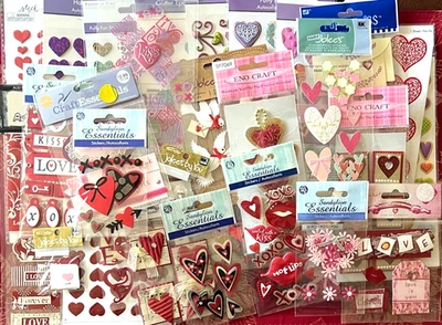 YOU CHOOSE - LOVE VALENTINE STICKERS - JOLEE'S SANDYLION PAPER STUDIO & MORE