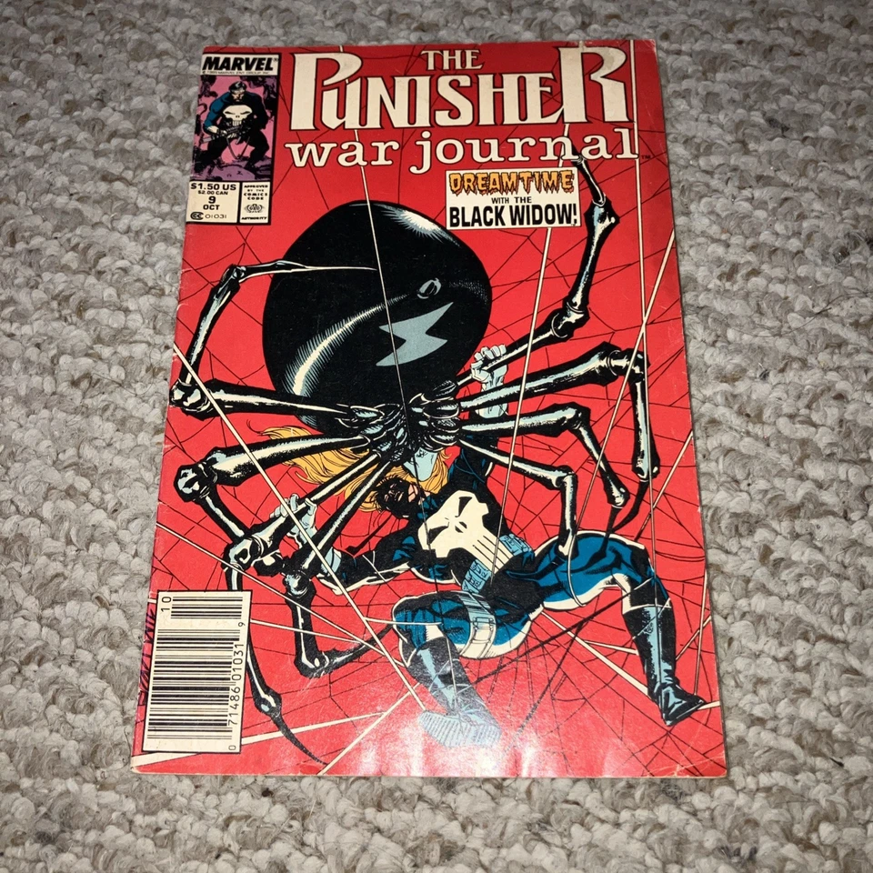 The Punisher War Journal #9 NM (Oct 1989, Marvel) High Grade Beauty Key Issue  - Image 1 of 3