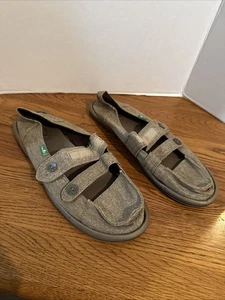 Mocasín Sanuk Surfers Mary Jane para mujer talla 11 - Imagen 1 de 5