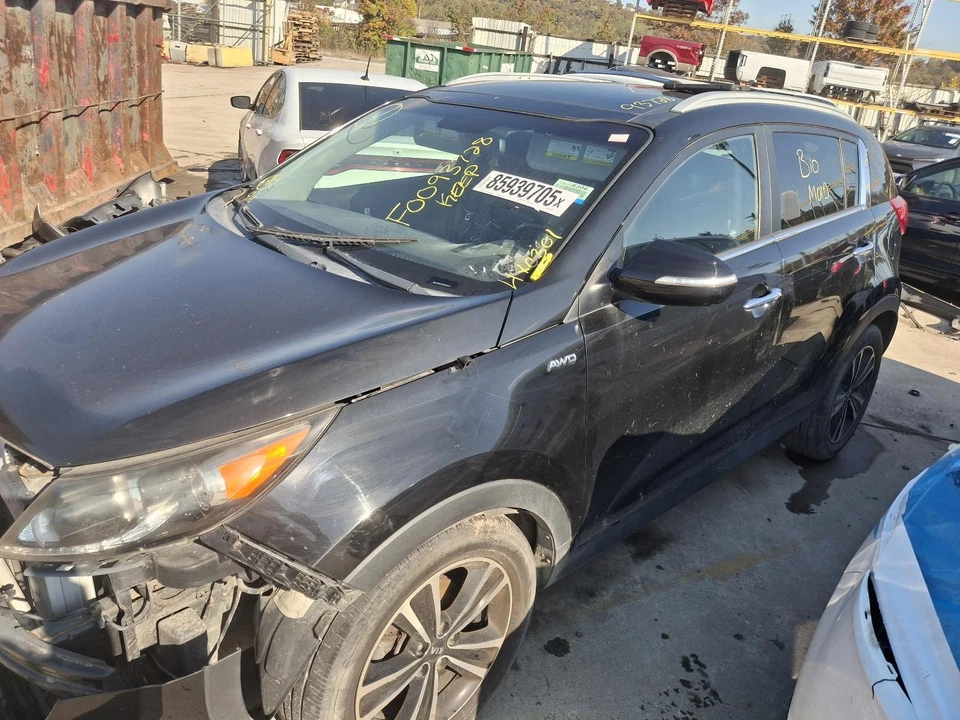 Cinturón de seguridad delantero derecho usado se adapta a: Kia Sportage 2016 retractor de pasajeros Fro Foto 1 de 4