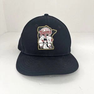 Minnesota Twins Throwback Logo New Era 59Fifty Fitted Hat Cap Size 7 / MLB - Picture 1 of 6