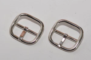 4x belt buckle buckle clasp for approx. 25 mm width, silver, stainless - Picture 1 of 1