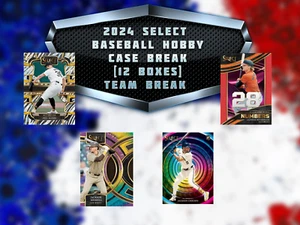 Texas Rangers 2024 SELECT HOBBY MLB BASEBALL HOBBY CASE BREAK (12 BOXEN) - Bild 1 von 1