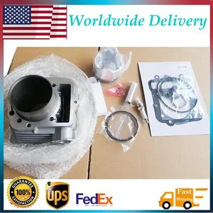 1set Cylinder Piston Kit KVF300B For Kawasaki Prairie 300 KVF300B 99-02 - Picture 1 of 2