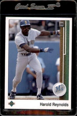 1989 Upper Deck #249 Harold Reynolds Seattle Mariners - Nice Card! - Image 1 of 2