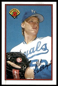 1989 Bowman Mel Stottlemyre Jr. Rookie Kansas City Royals #110