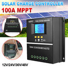 100a Mppt Solar Controller Lcd 12-48v Lithium Battery Panel Regulator Charge Au