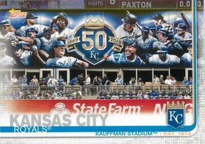 Kauffman Stadium 2019 Topps Series 2 Baseball MLB Card #609 Kansas City Royals - Picture 1 of 2