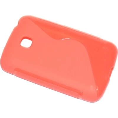 SSYL CUSTODIA IN SILICONE S-LINE COVER CASE LG OPTIMUS L3-2 E430 ROSSA RED - Immagine 1 di 4