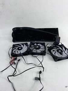 Corsair iCUE H150i Elite LCD XT Liquid CPU Cooler - IPS LCD Screen - Photo 1/7