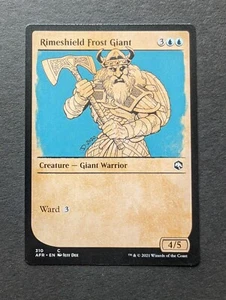 Magic the Gathering RIMESHIELD FROST GIANT 310 Adventures Forgotten Realms - Picture 1 of 2