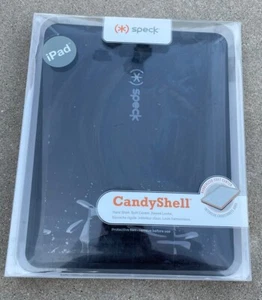 New Speck CandyShell Hard Shell Soft Center Case iPad 1st Gen Black A02A03 - Picture 1 of 2