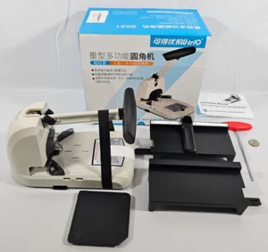 Rounded Corner Hole Puncher 6-in-1 Multifunctional 6 Radius Cutters 100 Sheets - Picture 1 of 16