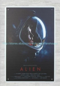 movie poster Alien metal tin sign bar club outdoor plaques - Picture 1 of 4