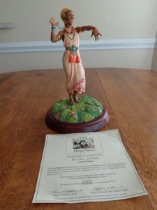 THOMAS BLACKSHEAR’S EBONY VISONS FIGURINE BLING, BLING LIMITED EDITION - Picture 1 of 9