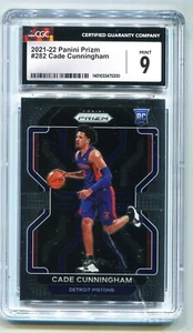 Cade CGC 9.0, Ausar, Sasser Rookies, Isiah Pistons Team Sets Lot #A 200 Cards - Picture 1 of 24