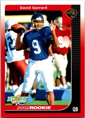 2002 Score David Garrard Rookie Jacksonville Jaguars #257 - Image 1 of 2