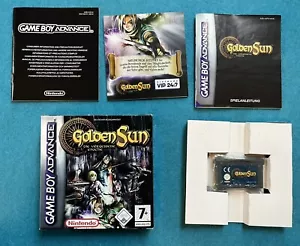 Golden Sun Die vergessene Epoche - Game Boy Advance - OVP Top Zustand - Bild 1 von 4