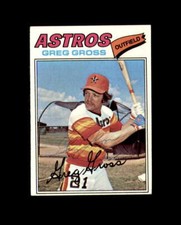 Greg Gross Hand Signed 1977 Topps Houston Astros Autograph