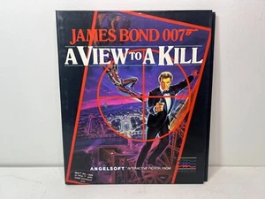 James Bond 007: A View to a Kill (PC, IBM, 1985) - Picture 1 of 9