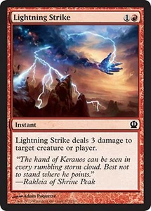 *MRM* FR/VF 4x Frappe foudroyante (Lightning Strike) MTG Theros - Picture 1 of 1