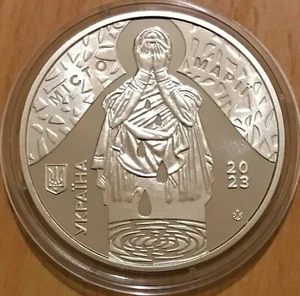 UKRAINE - Comm. medal 2023 "Mariupol Drama Theater" shooting, tragedy - UNC - Imagen 1 de 2