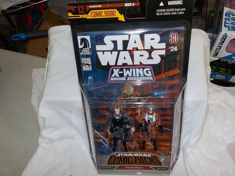 STAR WARS X-WING ROGUE SQUD #24 COMIC BOOK PACK #12 BARON FEL & HOBBIE KLIVIAN Cover