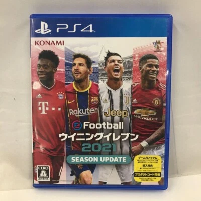 EFOOTBALL Winning Eleven 2021 Season Update Sony Playstation4 PS4 Japanese ver - Image 1 of 4