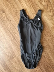 Traje de baño de competición de una pieza para mujer TYR negro espalda deportiva talla 32 - Imagen 1 de 2