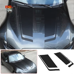 Calcomanías adhesivas de vinilo a rayas para capó de coche de carreras ennegrecidas para Mazda MX-5 ND 2016-23 - Imagen 1 de 12