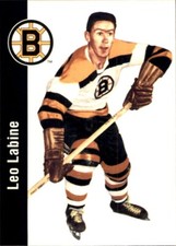 1994 Parkhurst MISSING LINK #4 Leo Labine BOSTON BRUINS