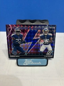2023 Panini Zenith - Thunder & Lightning Blue #20 Derrick Henry, Tyjae Spears... - Picture 1 of 2