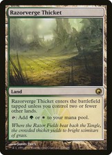 MTG Razorverge Thicket Scars of Mirrodin NM/M PACK FRESH Magic The Gathering