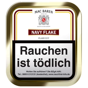 Pfeifentabak Mac Baren Navy Flake 50 Gramm - Bild 1 von 1