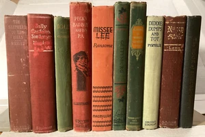 Lot 10 vintage antique books 1904-1952 novels, history, staging, interior design - Picture 1 of 8