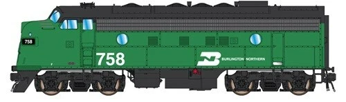 N Intermountain 69277-05 F7-A BN Burlington Northern Rd# 720 DCC Ready - Image 1 of 1