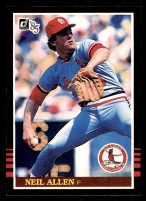1985 Donruss Baseball #205 Neil Allen EX/MT or better *aa1 - Image 1 of 2