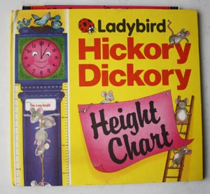 RARE VINTAGE 80'S HICKORY DICKORY HÖHT CHART MARIENKÄFER BÜCHER ENGLAND NEW NOS! - Bild 1 von 7