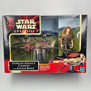Star Wars Episode I Gungan Assalut Cannon with Jar Jar Binks (Factory Sealed) - Picture 1 of 3
