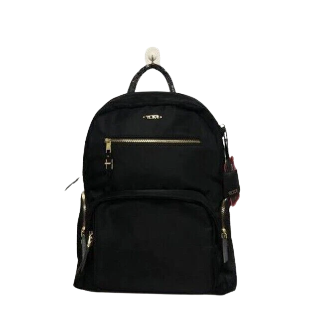 Tumi Voyageur Carson Backpack - Black / Silver (109963-1077)