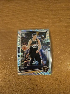 2020-21 PANINI DONRUSS OPTIC BASKETBALL SILVER WAVE #96 NIKOLA JOKIC NUGGETS NM - Picture 1 of 2