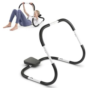 Ab Trainer Abdominal Fitness Machine Crunch Roller & Sit Up Training Assistant - Picture 1 of 10