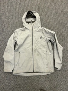 Black Diamond Men's Liquid Point GORE-TEX Shell Jacket Hooded Size XL Gray - Picture 1 of 16